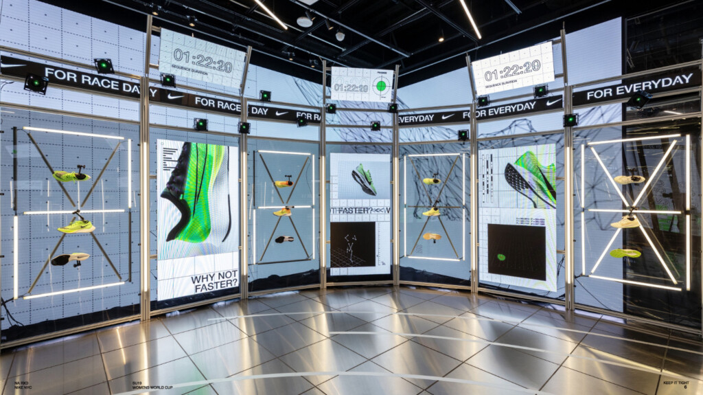Tickers, LED Video Walls layered to make creative displays